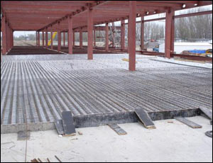 Металлическая сетка для армирования бетона